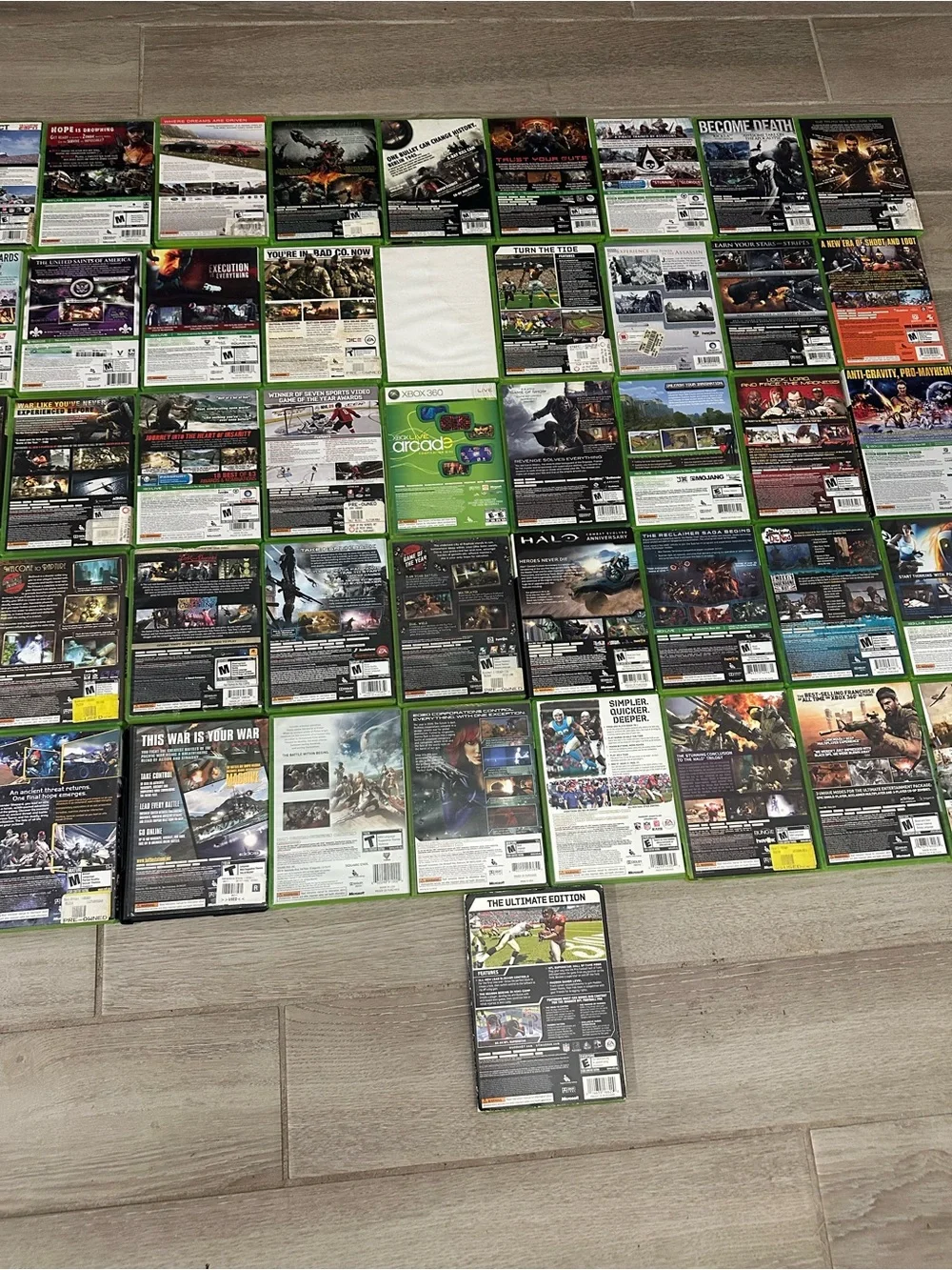 VTG Xbox 360 Video Games Lot (46) (GTA, Assassin’s Creed, COD, Halo, Forza etc.)